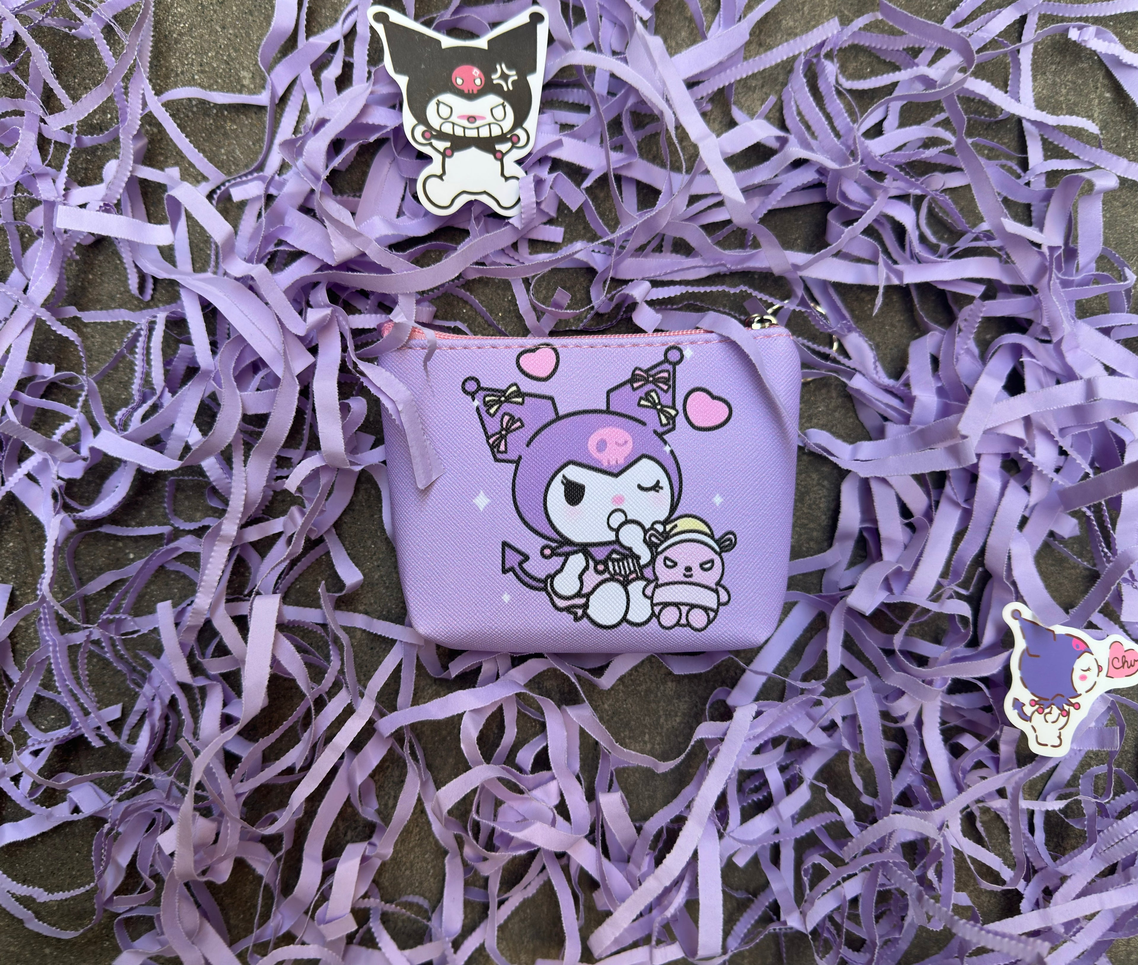 Kuromi Grab & Go Pouch